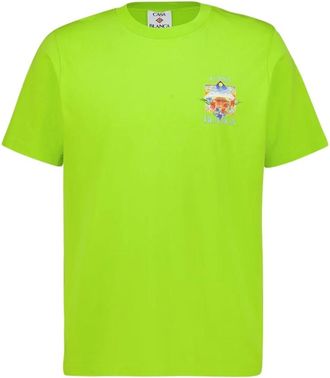 Casablanca Hombre, Camisetas, Verde, Talla: M