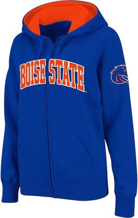 Colosseum Womens Stadium Athletic Royal Boise State Broncos Arched Name Full-Zip Hoodie at Nordstrom, Size Small