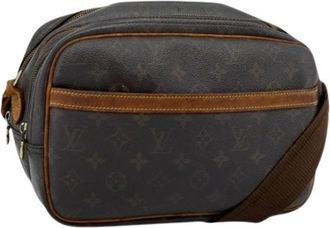 Louis Vuitton Pre-owned Cross Body Bag - Dames - Vintage Schoudertas - Bruin - ONE Size - Leer - Vintage