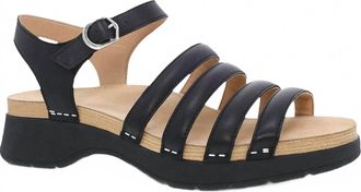 Dansko Womens Roxie Sandal In Black