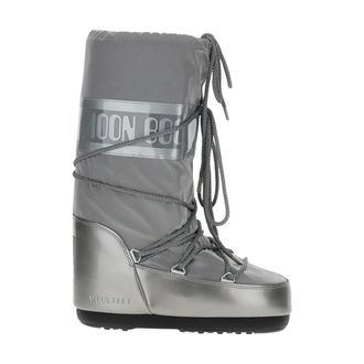 Moon Boot Moon Boot, Winter Boots, female, Gray, Size: 9 US Icon Glance Boots