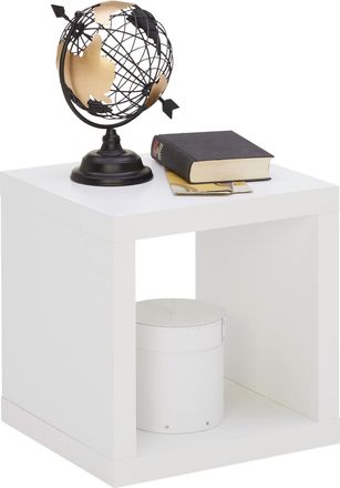 CARRYHOME Raumteiler, Weiß, Holzwerkstoff, 38x41x41 cm, Made in EU, Beimöbel erhältlich, Wohnzimmer, Raumteiler, Raumtrenner