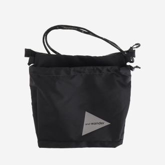 And Wander Nylon Shoulder Bag With Logo