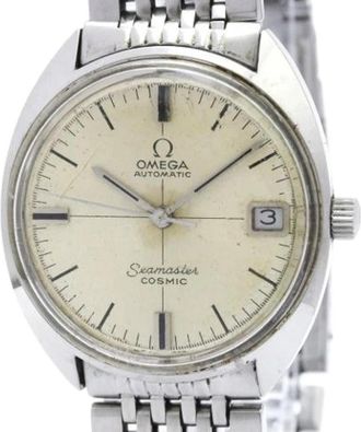 Omega Pre-owned Seamaster 166.023 Polshorloge - Heren - Vintage Horloges - Grijs - ONE Size - Vintage