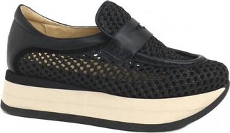 Softwaves Womens Caela Platform Slip-On Shoe In Black