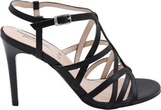 Nero Giardini Reims - Dames - Sandalen met hakken - Zwart - 36 EU - Schoenen