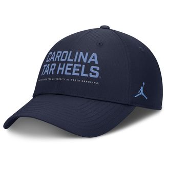 Nike Jordan Mens North Carolina On-Field Club Gameday Jordan Brand Dri-FIT College Adjustable Hat in Blue | JC0841SNCN-CDY
