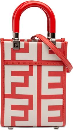 Fendi Pre-owned Fendi Marc Jacobs Mini Leather Sunshine Shopper Tote Ladies YZML2QWHUW7SVX3L