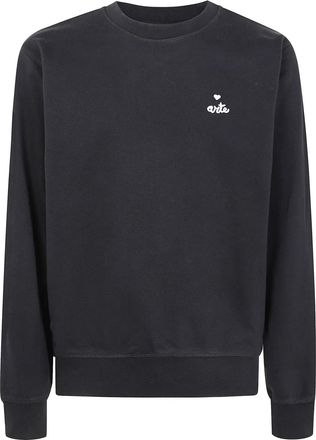 Arte Felpa leggera in cotone - Nero