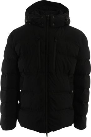 Woolrich Matt Stretch Puffer Jacket - Heren - Winterjassen - Zwart - XL - Leer - Jassen