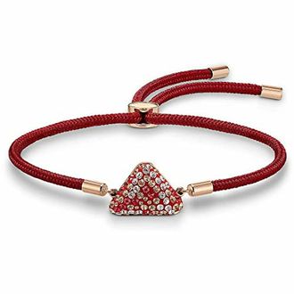 Swarovski Power Fire Element Armband - Dames - Accessoires - Rood - Maat: ONE Size Poliester
