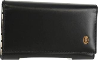 Cartier Pre-owned Sleuteletui - Dames - Vintage Accessoires - Zwart - ONE Size - Vintage