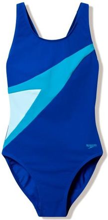 Speedo Hyperboom Butterfly Back Swimsuit Badeanzug f&uuml;r Damen | blau