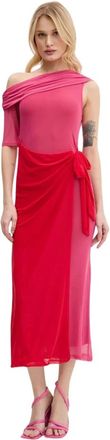 Never Fully Dressed Dames, Jurken, Veelkleurig, Maat: L Poliester