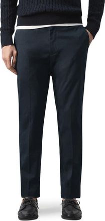 Mango Dublino Slim Fit Chinos in Navy at Nordstrom, Size 34