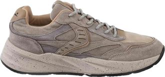 Voile Blanche Club 22 - Heren - Sneakers - Grijs - 42 EU - Leer - Schoenen