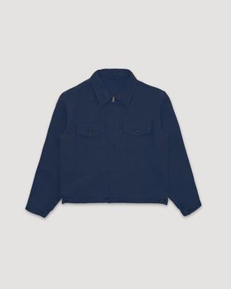 Fortela Albert Linen Jacket in Blue at Nordstrom, Size 52 Eu