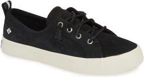 Sperry Top-Sider Crest Vibe Slip-On Sneaker in Black Fabric at Nordstrom Rack, Size 5.5