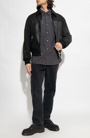 AllSaints Lovell Shirt, Mens, Grey