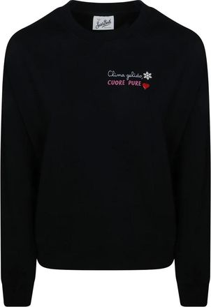 MC2 Saint Barth Maglia Manica Lunga Stardust W - - Sweatshirts & Hoodies - Donna - Nero - M