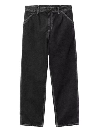 Carhartt Work in Progress Simple jeans - men - Cotton - 34 - Black