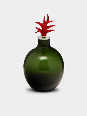VENINI 1988 Laura de Santillana Monofiore Hand-Blown Murano Glass Perfume Bottle
