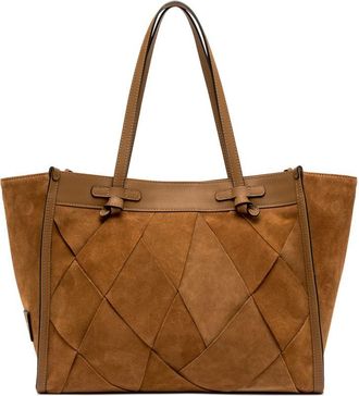 Gianni Chiarini Marcella Medium Suede Shoulder Bag