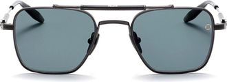 Akoni Europa Zonnebril - Dames - Zonnebrillen - Zwart - ONE Size - Accessoires