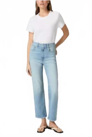 Paige Stevie Crop Jeans In Coliseum