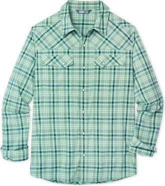 Stio | Mens Eddy Shirt Long Sleeve, Size Extra Extra Extra Large in Picnic Plaid