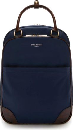 Isabel Bernard Tassen, Dames, Blauw, M, Leer, Du Louvre Cher Polyurethaan leer Rugzak
