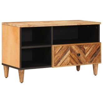 vidaXL Armarios De Almacenamiento Con Caj&oacute;n Marr&oacute;n 80 X 33,5 X 46 Cm Vidaxl