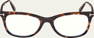 Tom Ford Blue Light Blocking Acetate Square Glasses