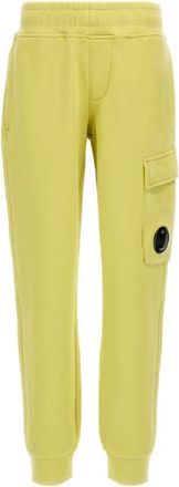 C.P. Company Stylish Trousers - male - C.P. Company - Sweatpants - Green - 3 Y - Kids