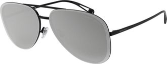 Giorgio Armani AR6084 30146G Womens Sunglasses Black Size 60