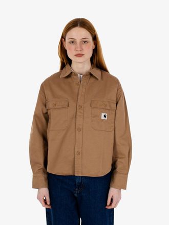 Carhartt Work in Progress W Kelly Shirt jac peanut rinsed
