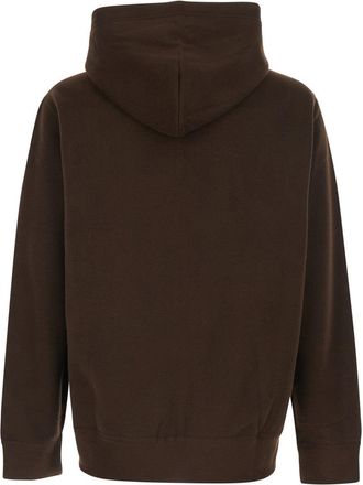 Polo Ralph Lauren Mens Hooded Sweatshirt Brown Cotton Sweatshirts Sweater