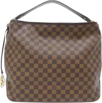 Louis Vuitton Pre-owned Shoulder Bags, female, Brown, Size: ONE SIZE Pre-owned Delightful MM Shoulder Bag