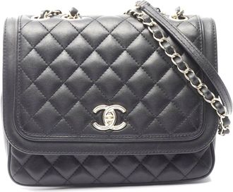 Chanel Lambskin Matelasse Shoulder Bag