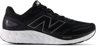 New Balance Uomo Fresh Foam 680 v8 in Nero/Bianca, Tessile, Taglia 40.5