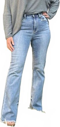 Judy Blue Made For Walking Bootcut Jeans In Blue