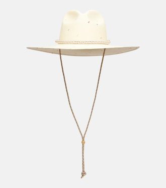Zimmermann Cappello da cowboy in paglia