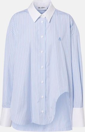 The Attico Camicia asimmetrica in cotone