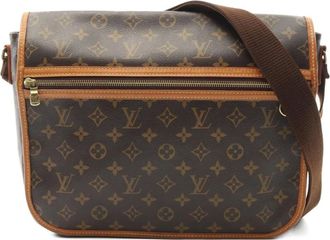 Louis Vuitton Borsa a spalla Messenger GM con monogramma 2009 - Marrone