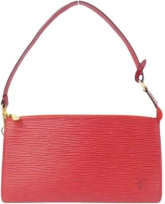 Louis Vuitton Pre-owned Shoulder Bags, female, Red, Size: ONE SIZE Pre-owned Pochette Pouch
