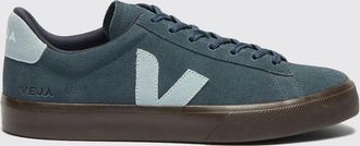 Veja Sneakers basse Campo in pelle scamosciata con logo a contrasto