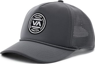 Rvca Modfit Mens Cap Mens Caps Charcoal, Polyester