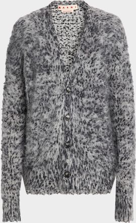 Marni Men & apos;s Oversized Alpaca Blend Cardigan
