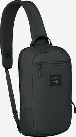 Osprey Mens Sling Pack With Practical Features Black Nylon Handbags Hand Bags