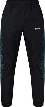 Off-white Mens Off White Color Block Side Stripes Joggers in Black - Size X-Small